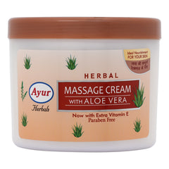 Herbal Massage Cream With Aloe Vera