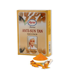 Ayur Herbals Anti-Sun Tan Face Pack