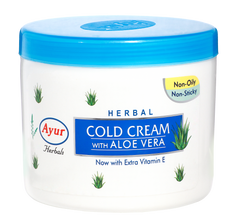 Herbal Cold Cream With Aloe Vera