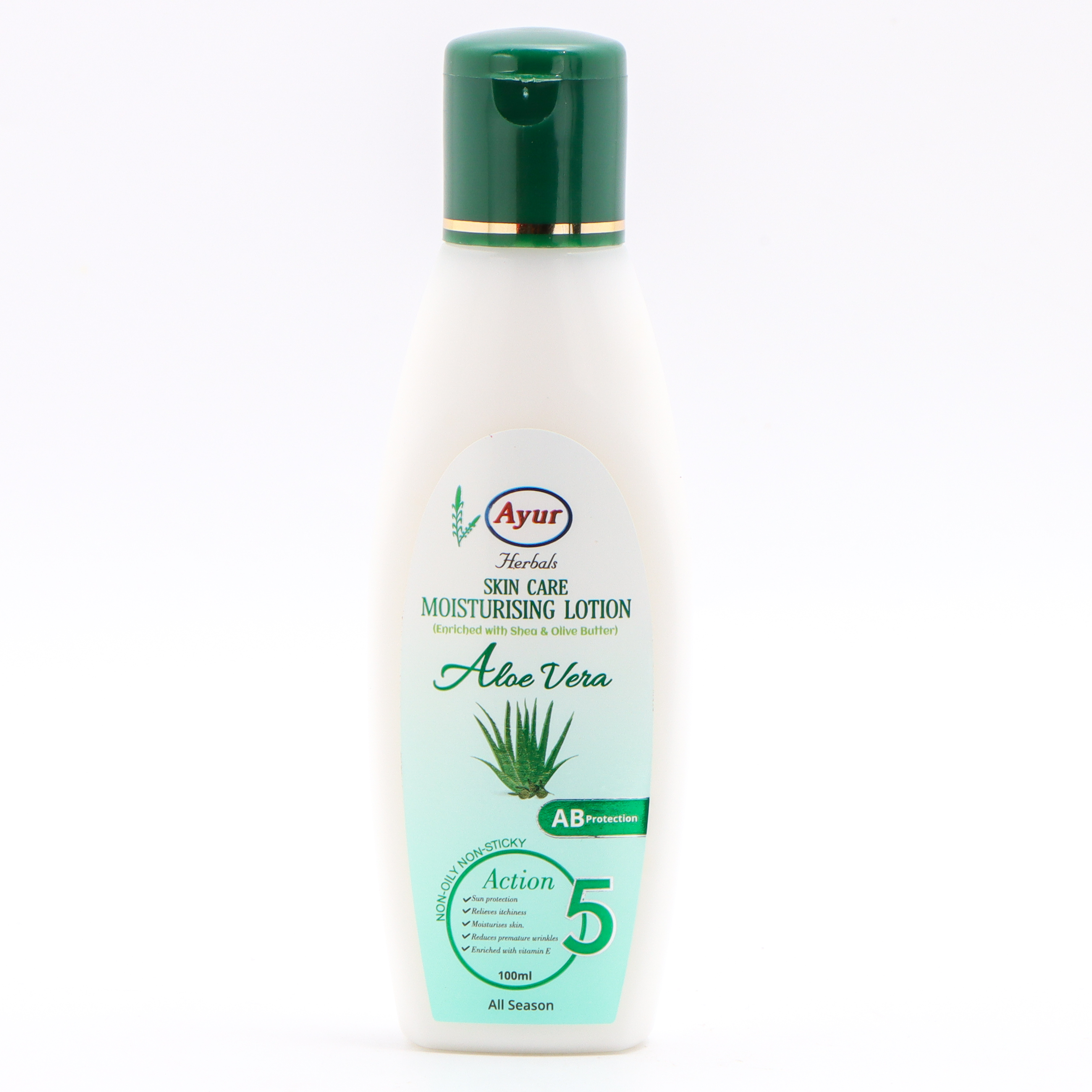 Ayur Herbals Skin Care Moisturising Lotion (Shea & Olive Butter)
