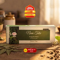 Ayur Herbals Neem Tulsi Handmade Soap – Paraben Free