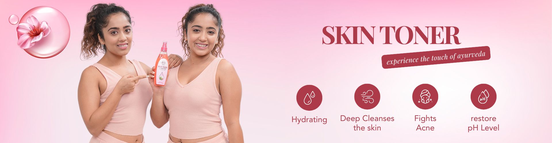 ayur herbals skin toner chinki minki