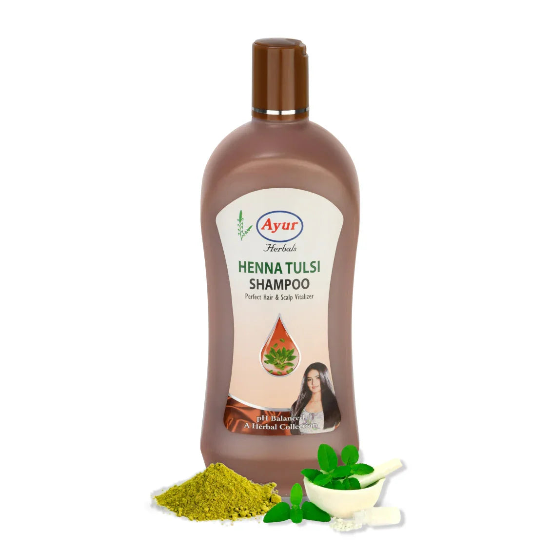 Henna Tulsi Shampoo 1 Ltr - Combo Packs