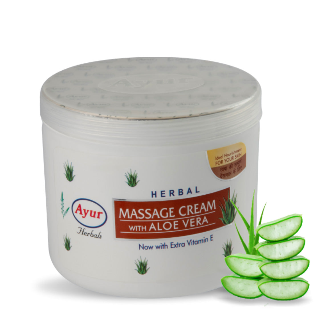 Herbal Massage Cream With Aloe Vera