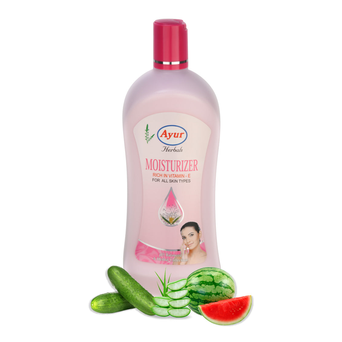 Ayur Herbals Moisturizer With Vitamin E 1 Ltr - Combo Packs